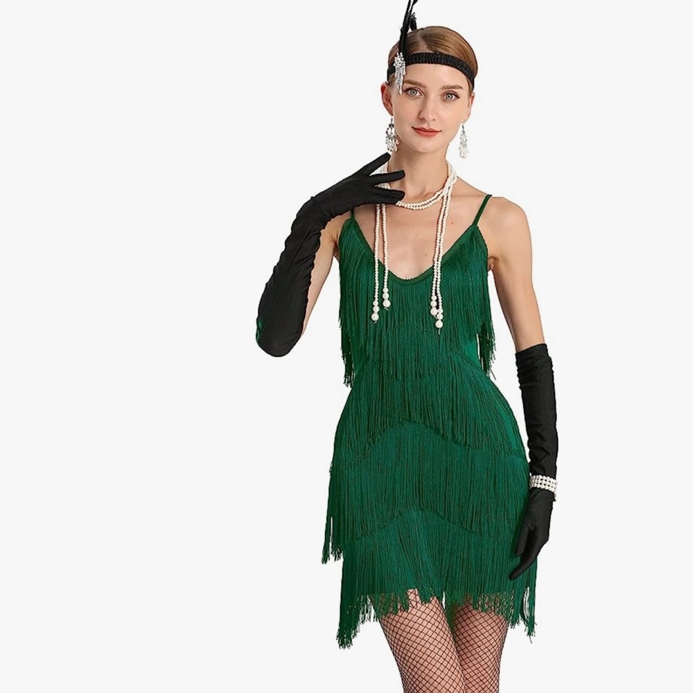 1920s gatsby flapper dress